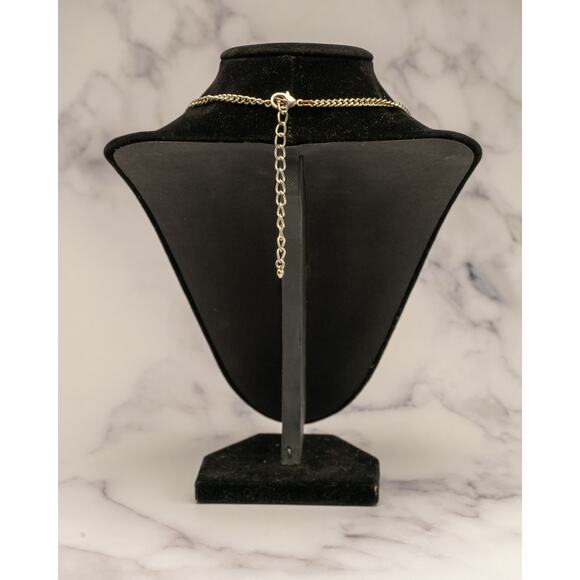 Colorful Green & Orange Resin Bubble Bib Statement Necklace - Picture 4 of 5